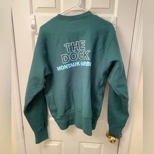 The Dock Montauk Hunter Green Sweatshirt